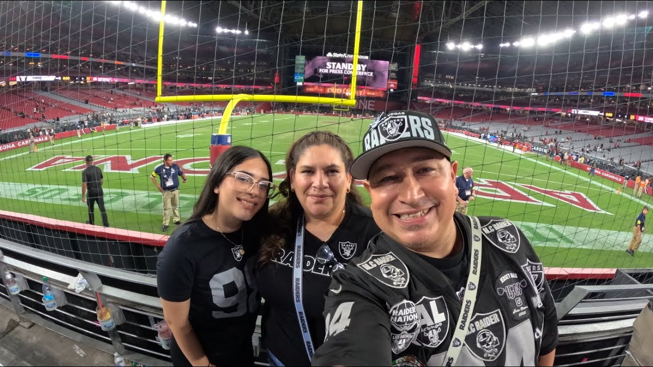 Raiders vs. Arizona Cardinals Vlog 