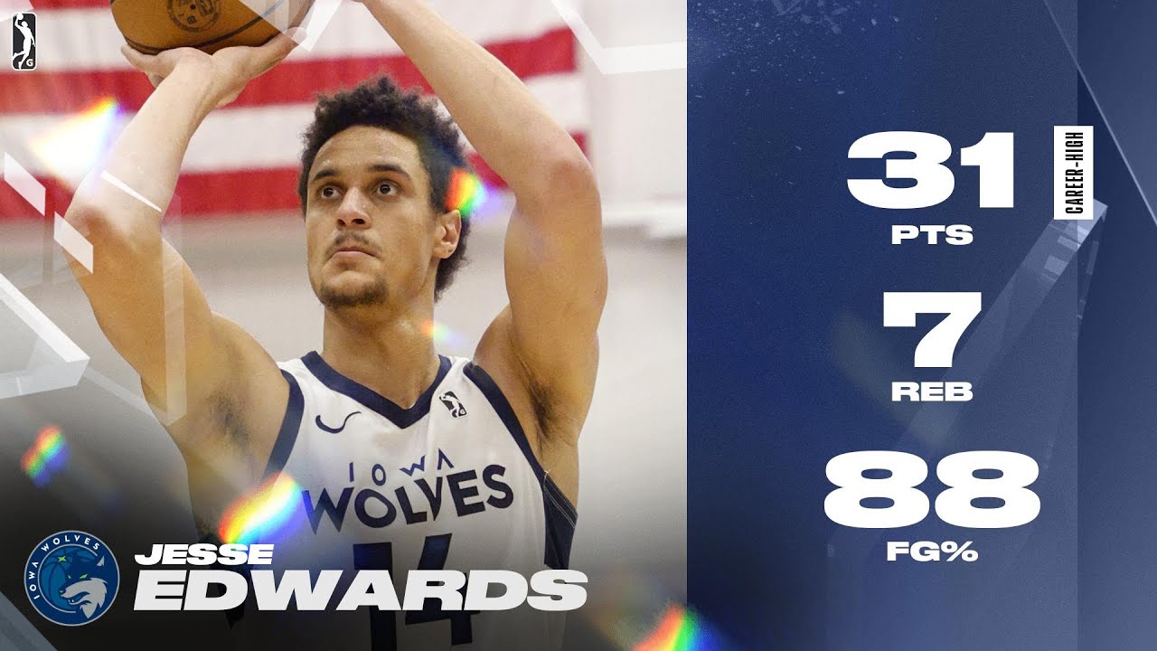 Jesse Edwards RECORDS Career-High 31 PTS & Scores Game-Winning Bucket