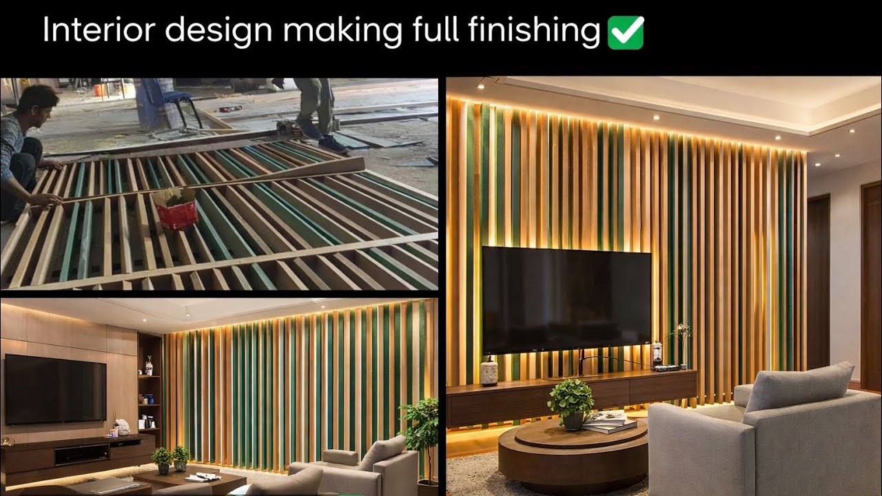 How to  Interior Design Making | Full Finishing Proces Interior Design From Scratch to Luxury Finish