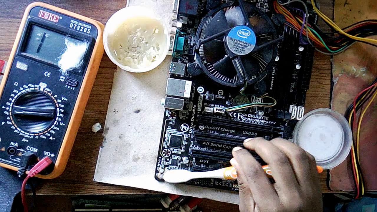 GIGABYTE GA H81M S2PV NO POWER IN Bangla | H81 Motherboard Repair By Tanvir Computer & Scientist