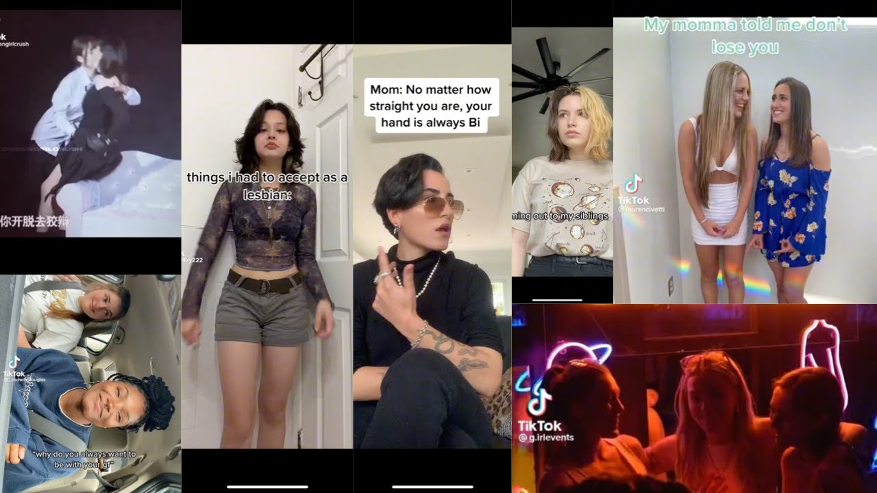 Lesbian Tiktoks (wlw)(lgbtq+) to watch during 🏳️‍🌈 Pride month 🌈