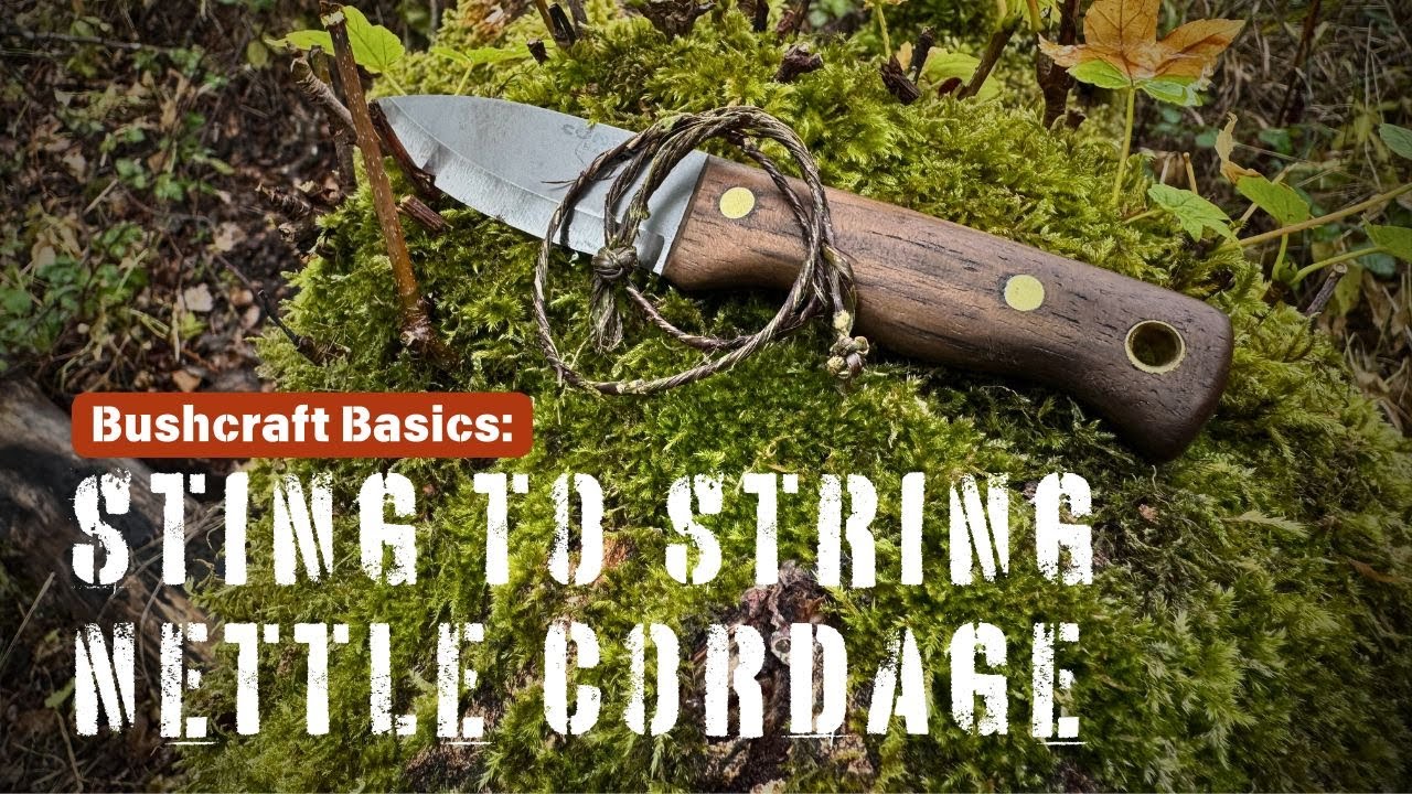 Bushcraft Basics : Making Cordage from Nettles