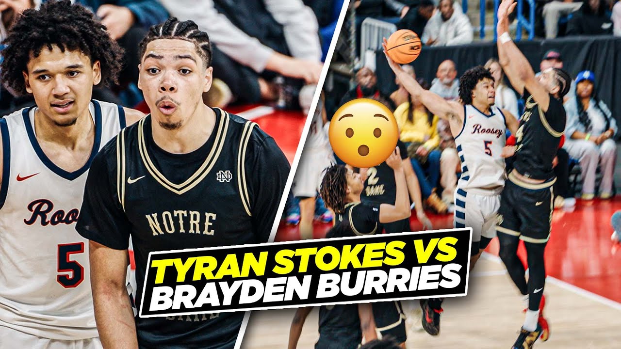 #1 Ranked Player Tyran Stokes Vs #2 Ranked SG Brayden Burries Championship SHOWDOWN!