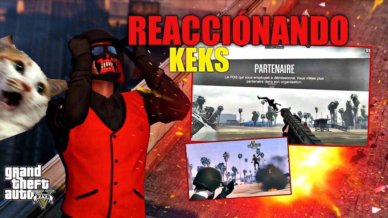 REACCIÓNANDO a KEKS de mis SUSCRIPTORES Mas Tryhards (GTA 5 Online)