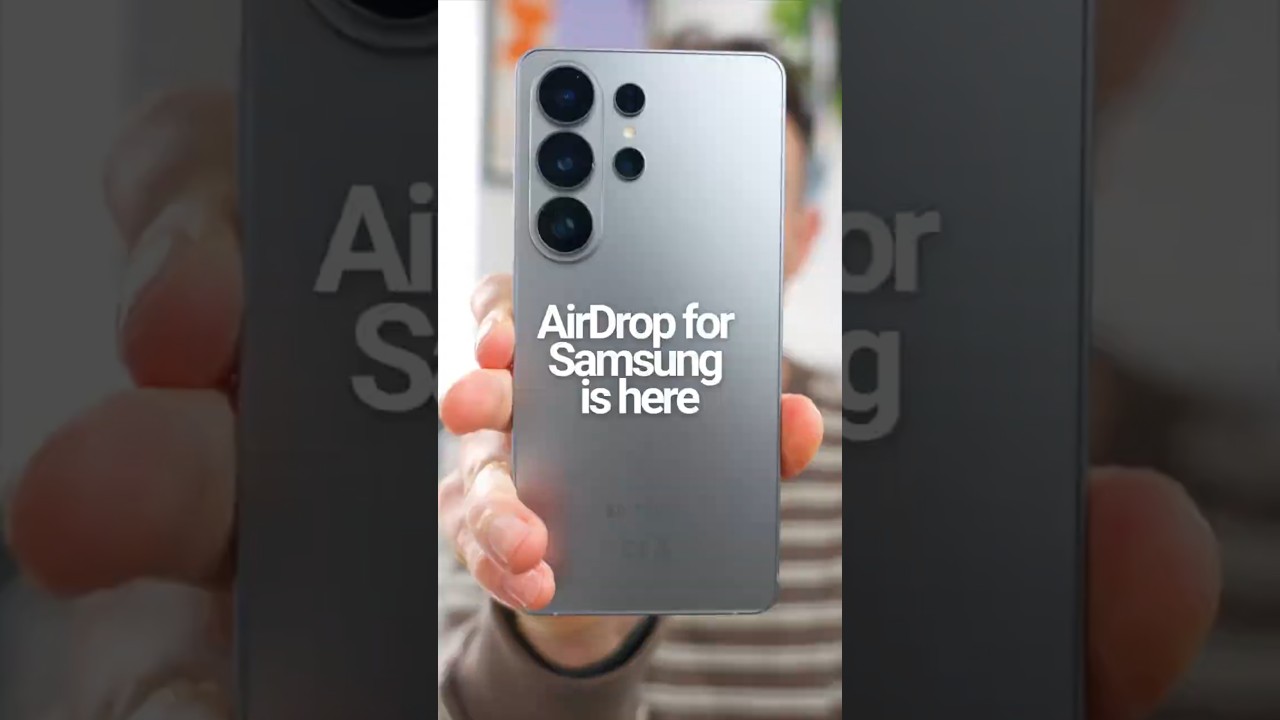 Airdrop is HERE for the Galaxy S26 #samsunggalaxy #samsung #airdrop