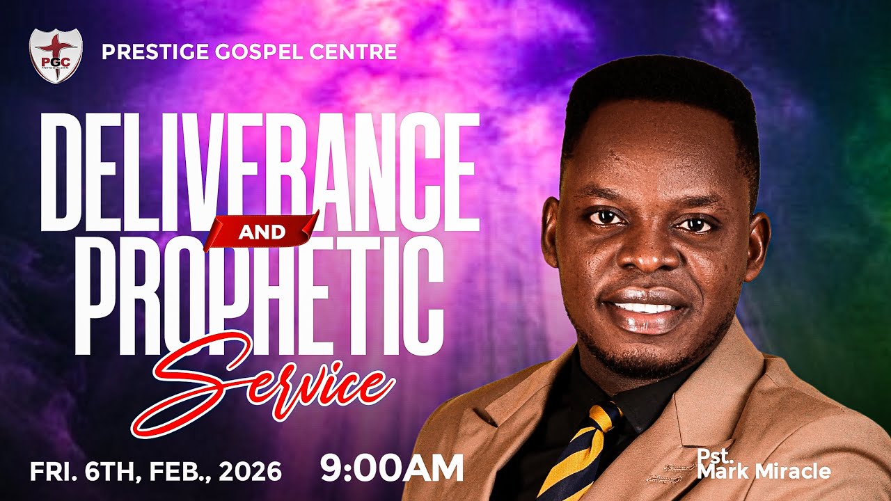 DELIVERANCE AND PROPHETIC SERVICE - Pst. Mark Miracle
