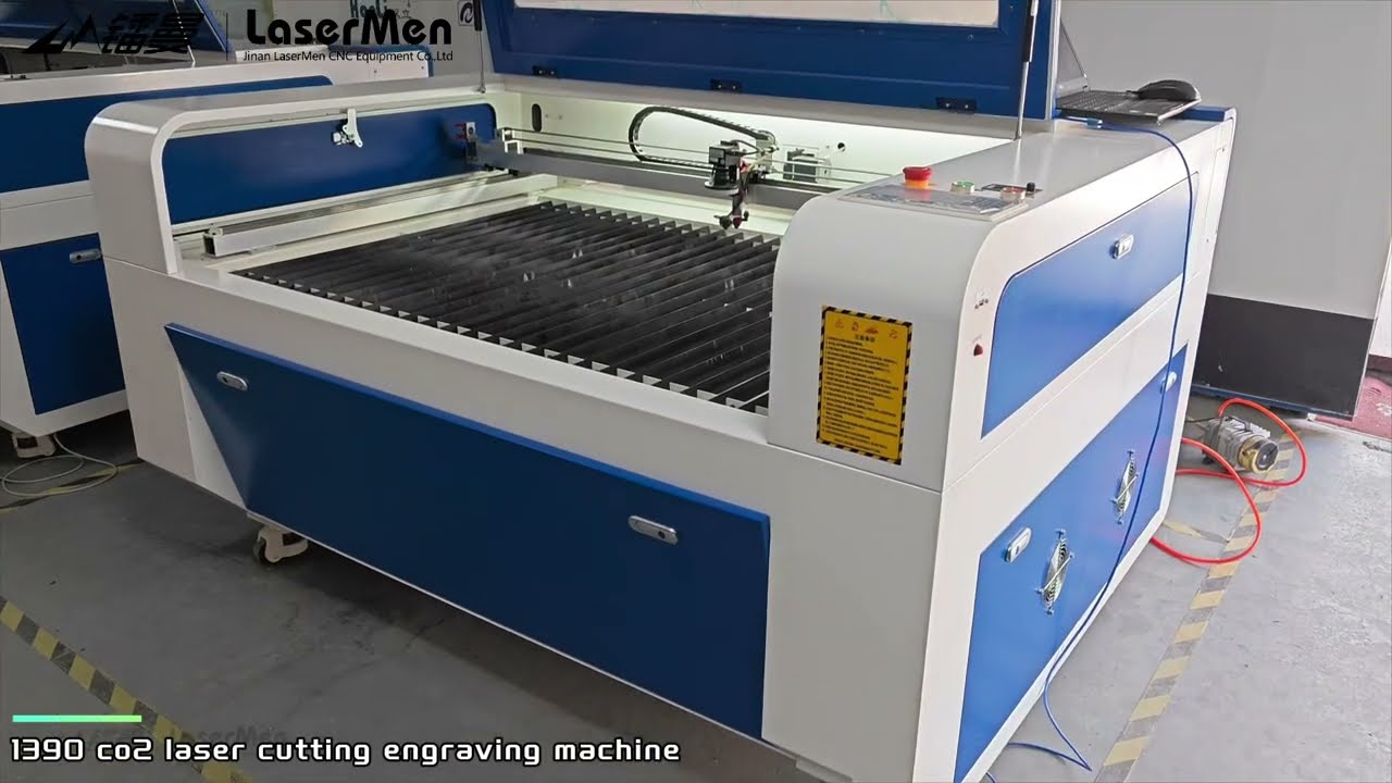 [LaserMen]1390-2 150W co2 laser cutting engraving machine for acrylic PVC#lasercuttingmachine
