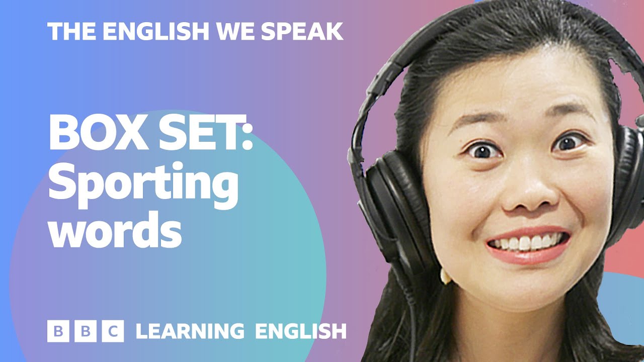 BOX SET: English vocabulary mega-class! 🤩 Learn 8 'sporting' words!