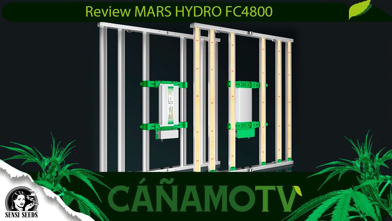 Antes de COMPRAR una luz LED para tu CULTIVO, MIRA este V&Iacute;DEO 💡 Smart Grow System Mars Hydro FC4800