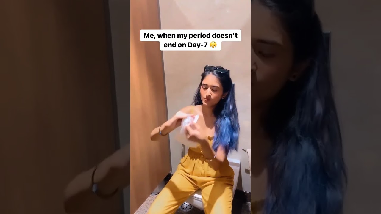 When Your Periods Don't Stop | Period Problems Every Girl Face | Sirona #Shorts