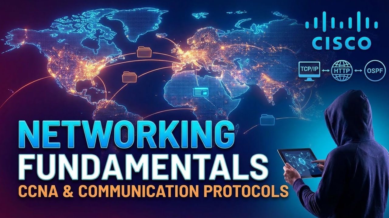 Fundamentos de Redes: Introducción al CCNA de Cisco y Protocolos de Comunicación (IA)