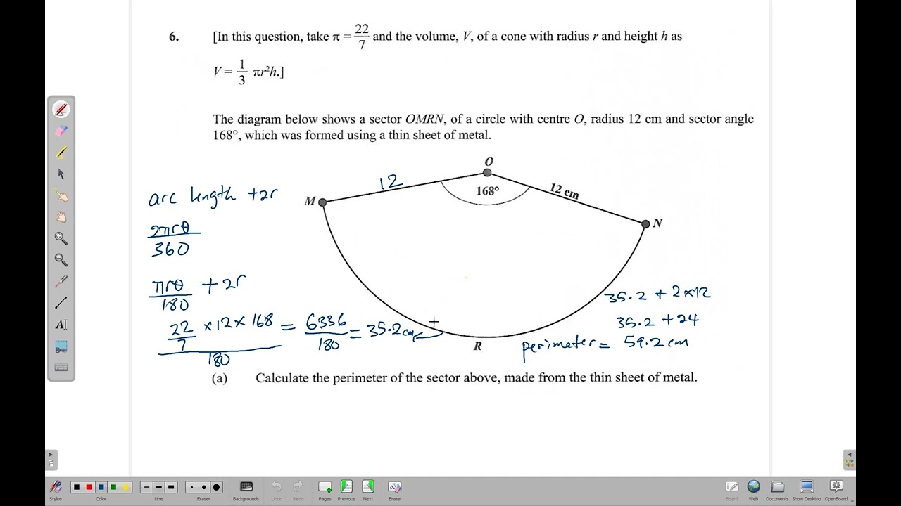May June 2023  Question 6 solution