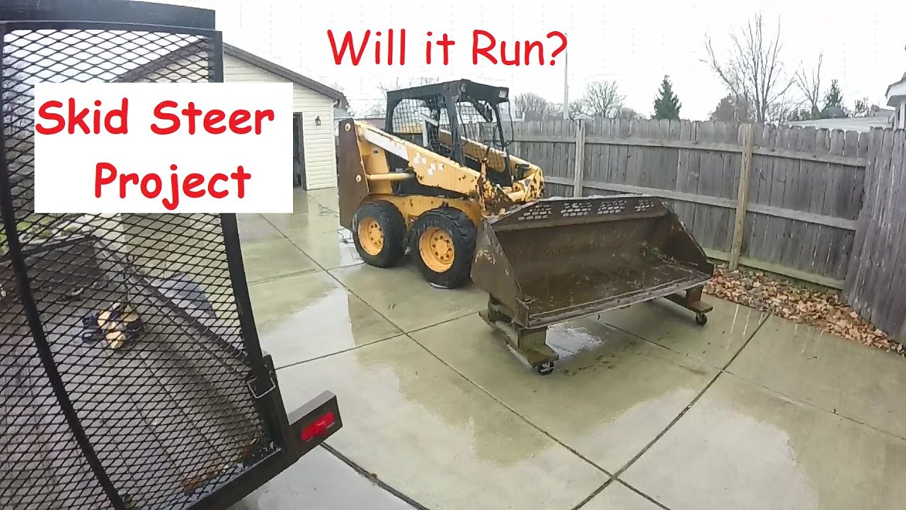 Skid Steer Project Will it Run? 1997 Mustang 2050 not Bobcat