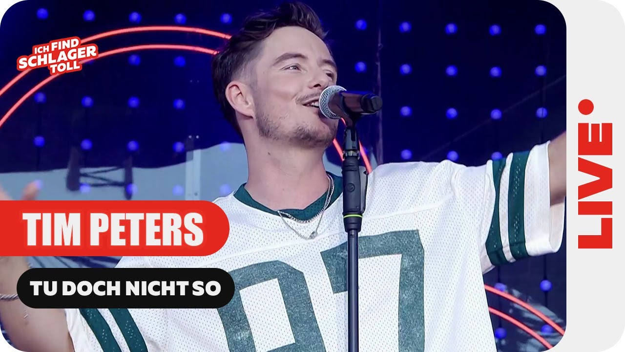 Tim Peters - Tu doch nicht so (Schlagerliebe Live Magdeburg)