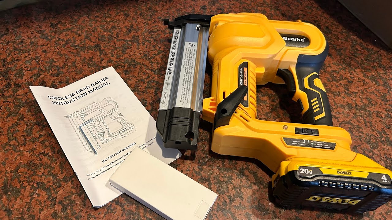 Используете аккумуляторный гвоздезабиватель DeWalt? Беспроводной пневматический гвоздезабиватель ...