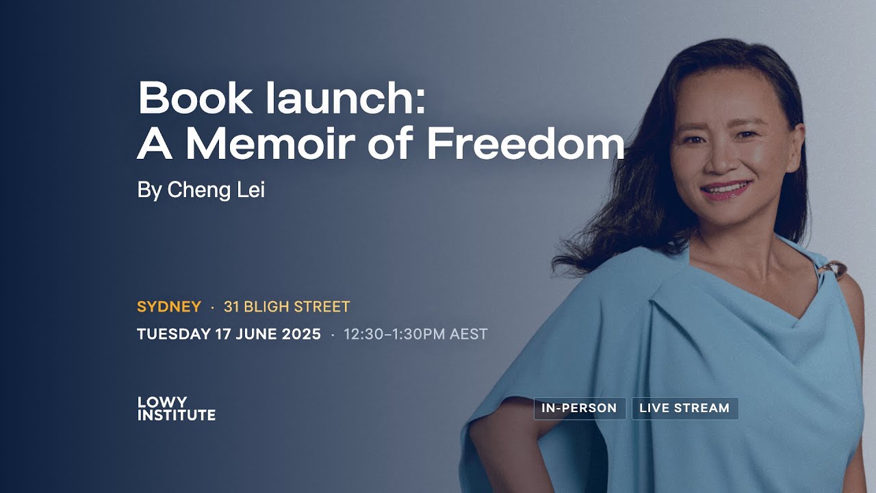 Book Launch: A memoir of freedom by Cheng Lei