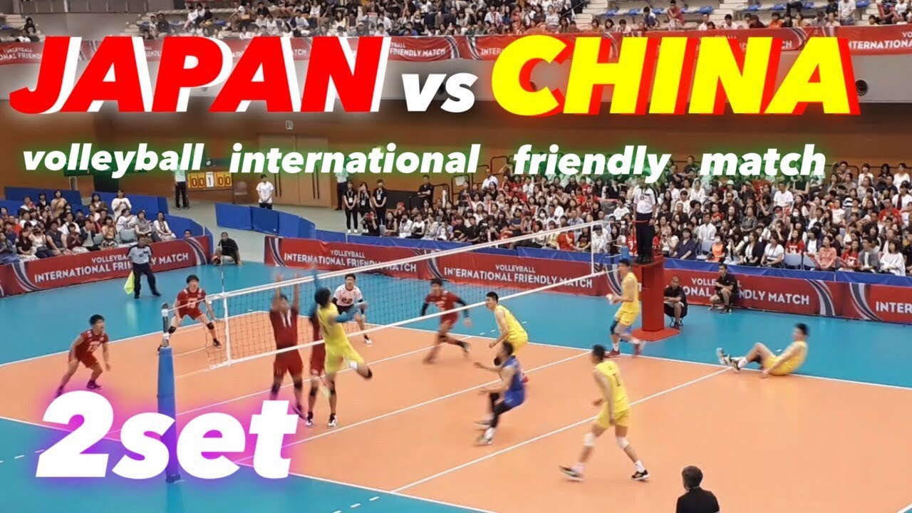 【JAPAN vs CHINA】2019 Volleyball international friendly match second set