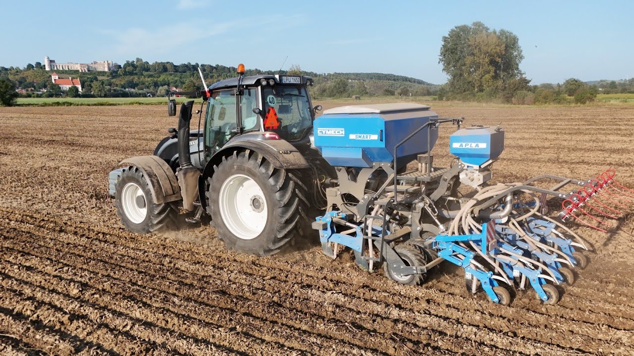 SIEW RZEPAKU 2024 ✔ CYMECH SMART &  APLE ✔ NOWY SIEWNIK STRIP TILL ☆ CYMECH ☆ NOWOŚĆ ☆