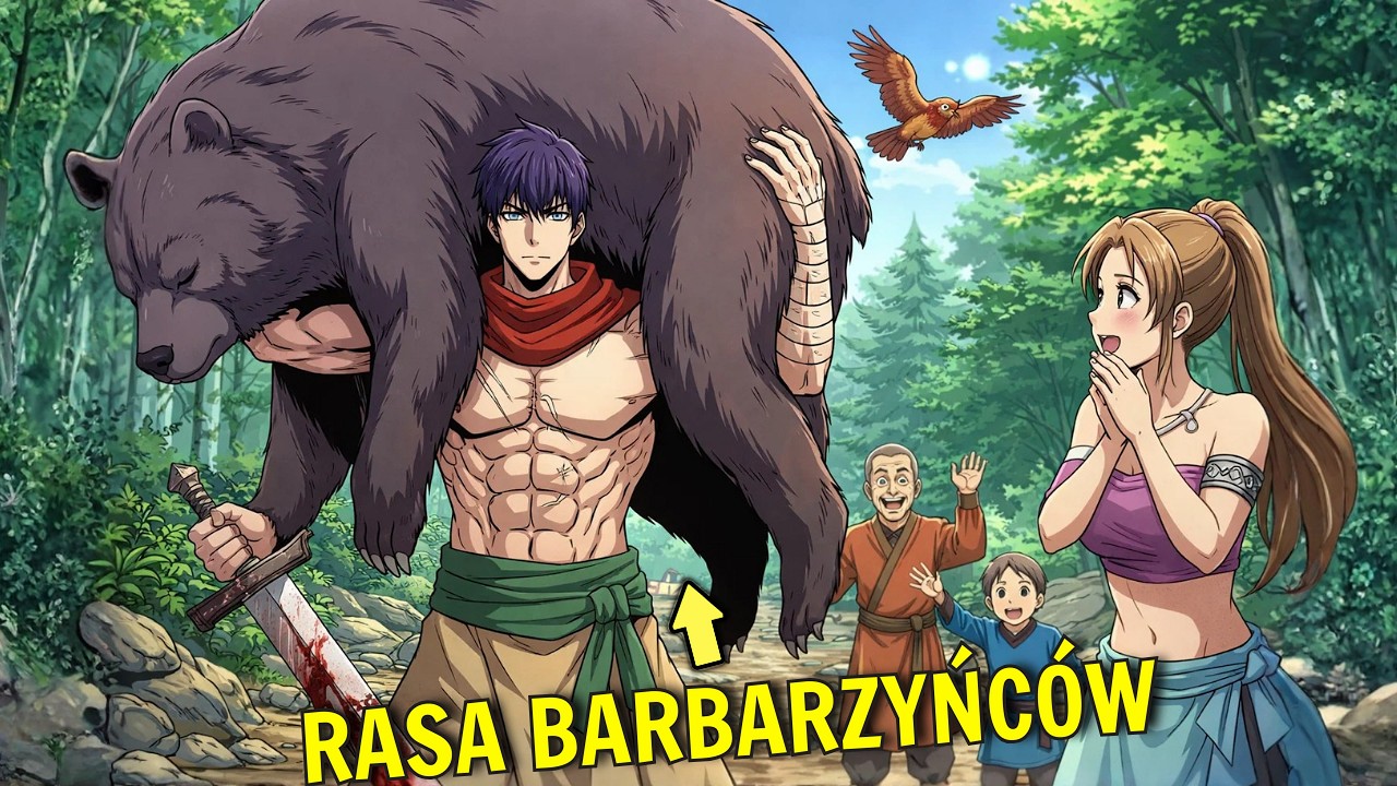 🔥 Odrodzony Bez Magii… Przetrwał, Stając Się Potworem Barbarzyńcą! - skróty manhwy
