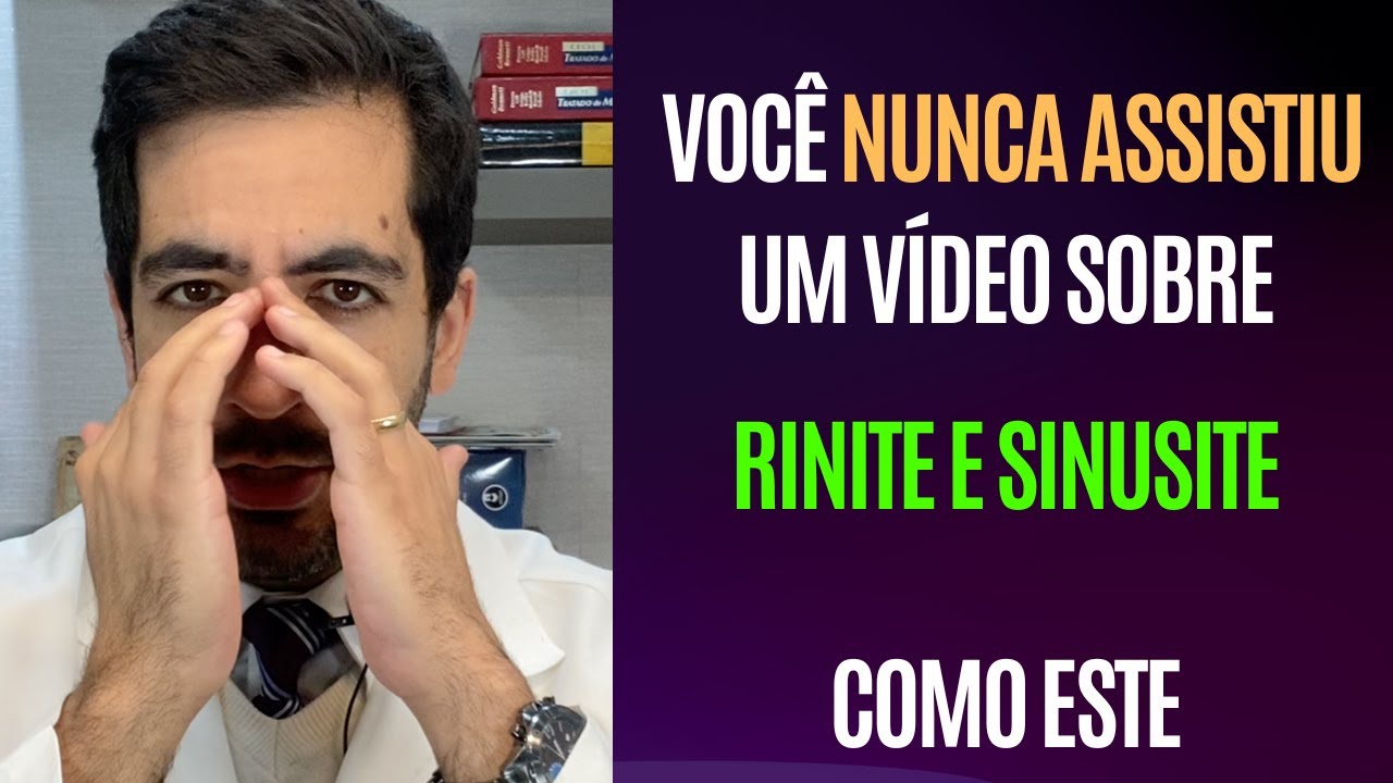 Diferença entre RINITE E SINUSITE: Saiba como evitar estes sintomas!