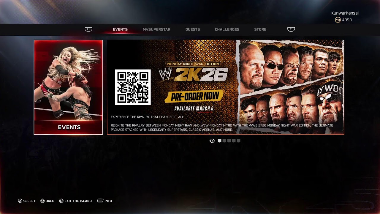 WWE 2K25 | The Island | Part 8 | Live Streaming | PS5 Gameplay