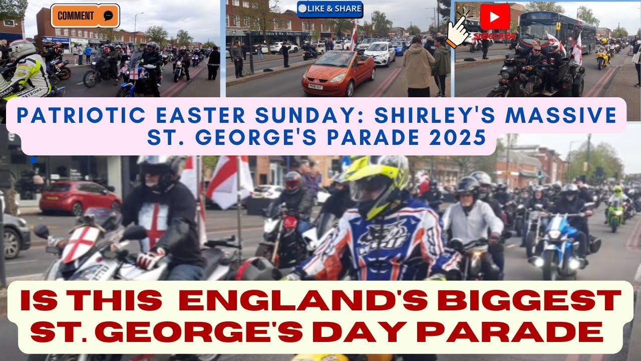 The BIGGEST St. George's Day Parade in England? | Shirley, Solihull 2025 | 20th Year Spectacular UK