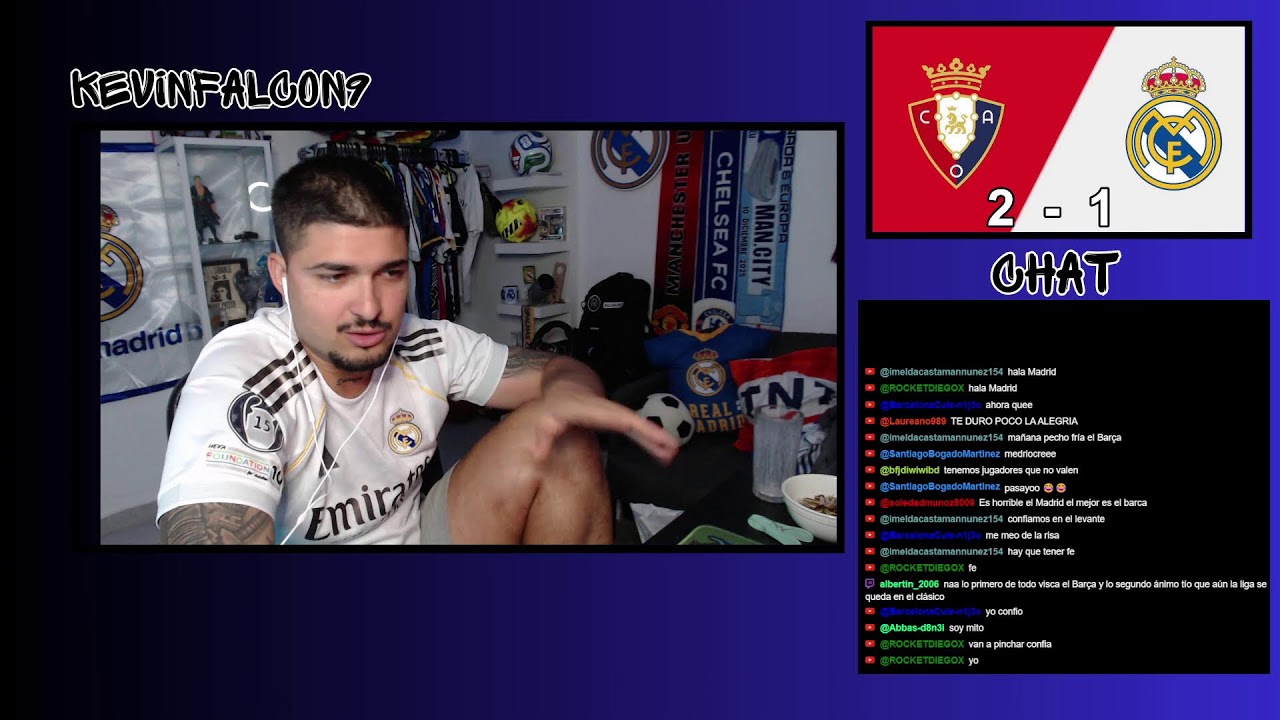 OSASUNA VS REAL MADRID - JORNADA 25 LALIGA