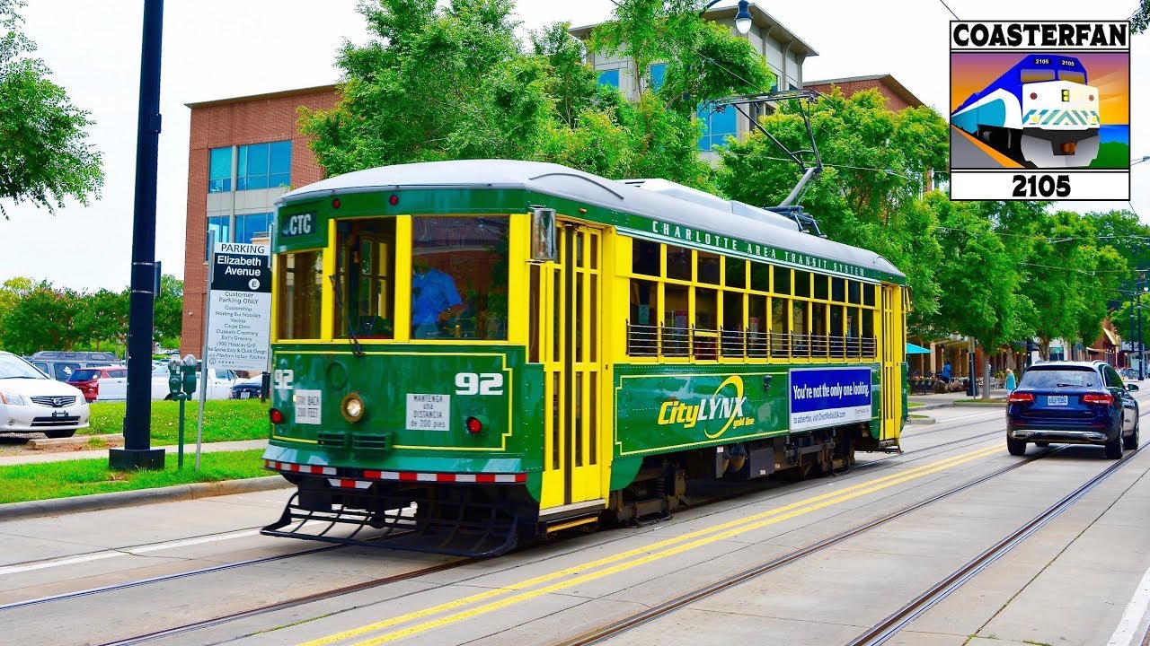 Charlotte, North Carolina Old Trolley
