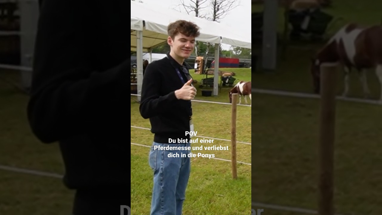 Schaut euch den kompletten Vlog von der Pferdemesse auf diesem Kanal an :) #pferd #pony #vlog