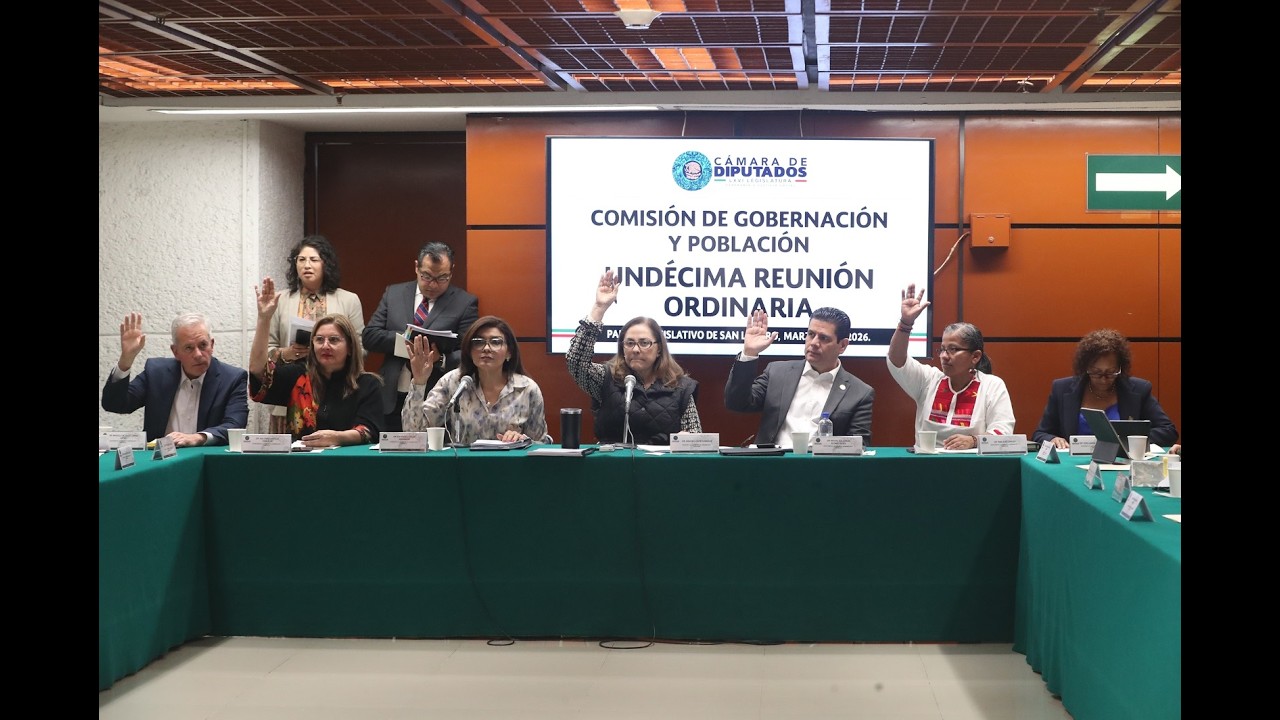 EN VIVO / Reunión Ordinaria de la Comisión de Gobernación y Población