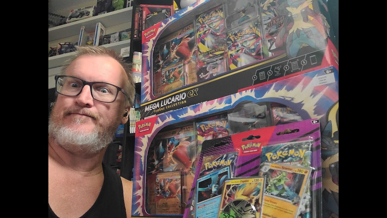 Mega Lucario ex x2 +2-Pack Blister Pack Battle Starts Now!