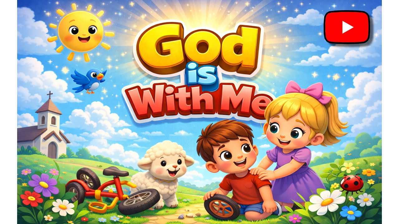 God Is With Me 💡 | Christian Kids Song About God’s Presence