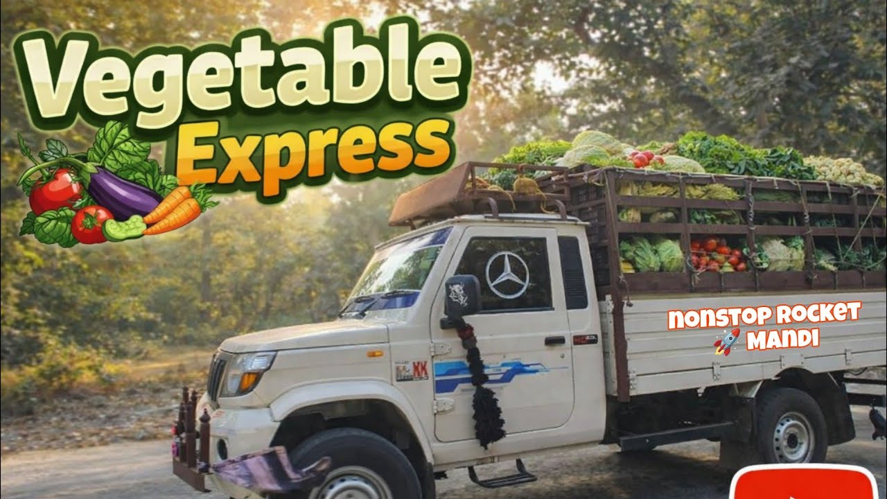 Sabji Express Pickup Vlog 🛻🍅 || Chhattisgarh To Jharkhand |🌿| timing late 😮‍💨☠️