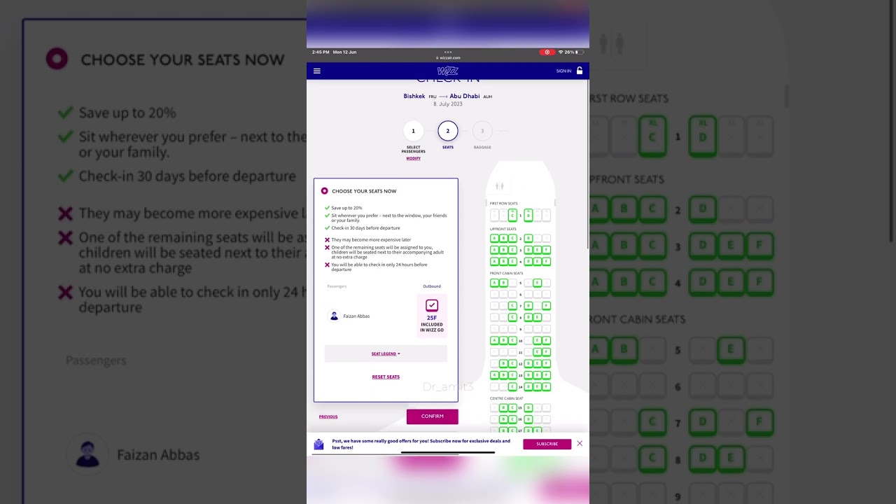 Wizz air  online checking #wizz #airline @WizzAir @onlinecheckin