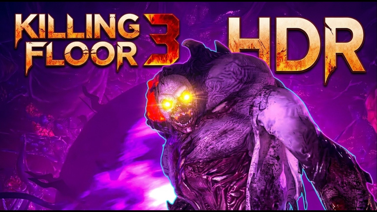 Killing Floor 3 Hell on Earth Long Medic LVL 30 Multiplayer Oil Rig Season 4 HDR
