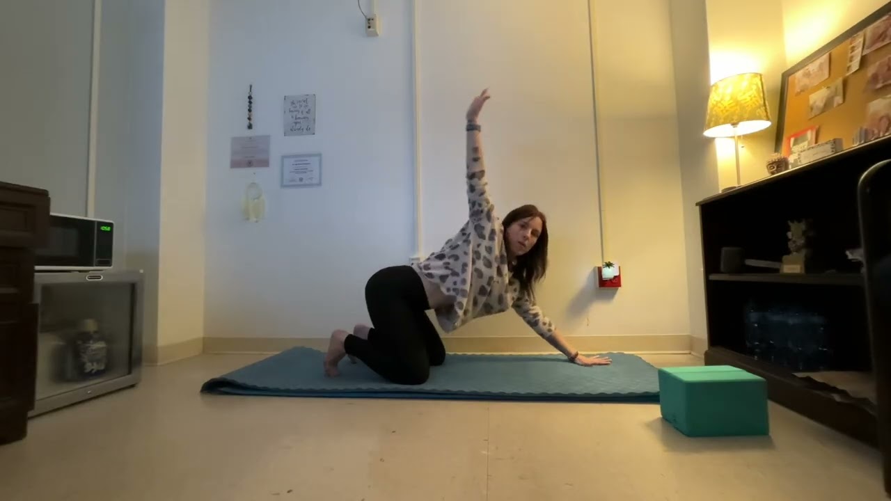 Upper/Mid back pain yoga