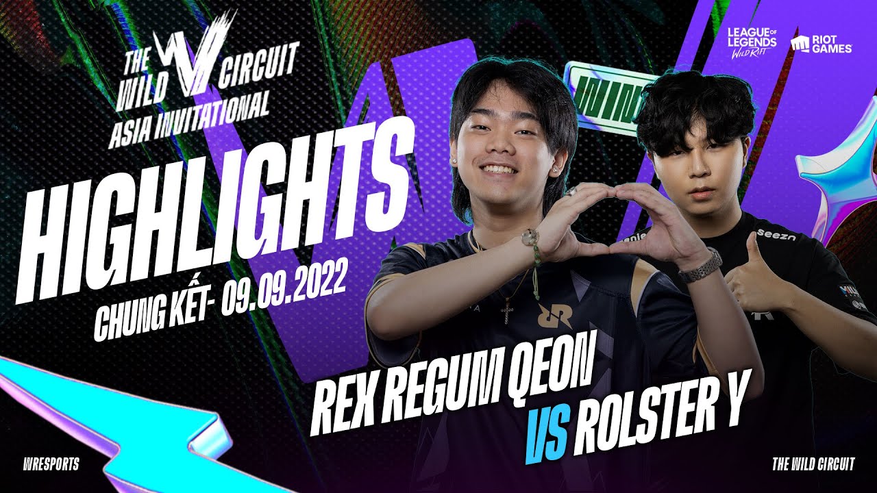 RRQ vs RY - Highlight Chung Kết Wild Circuit Asia Invatitional 2022