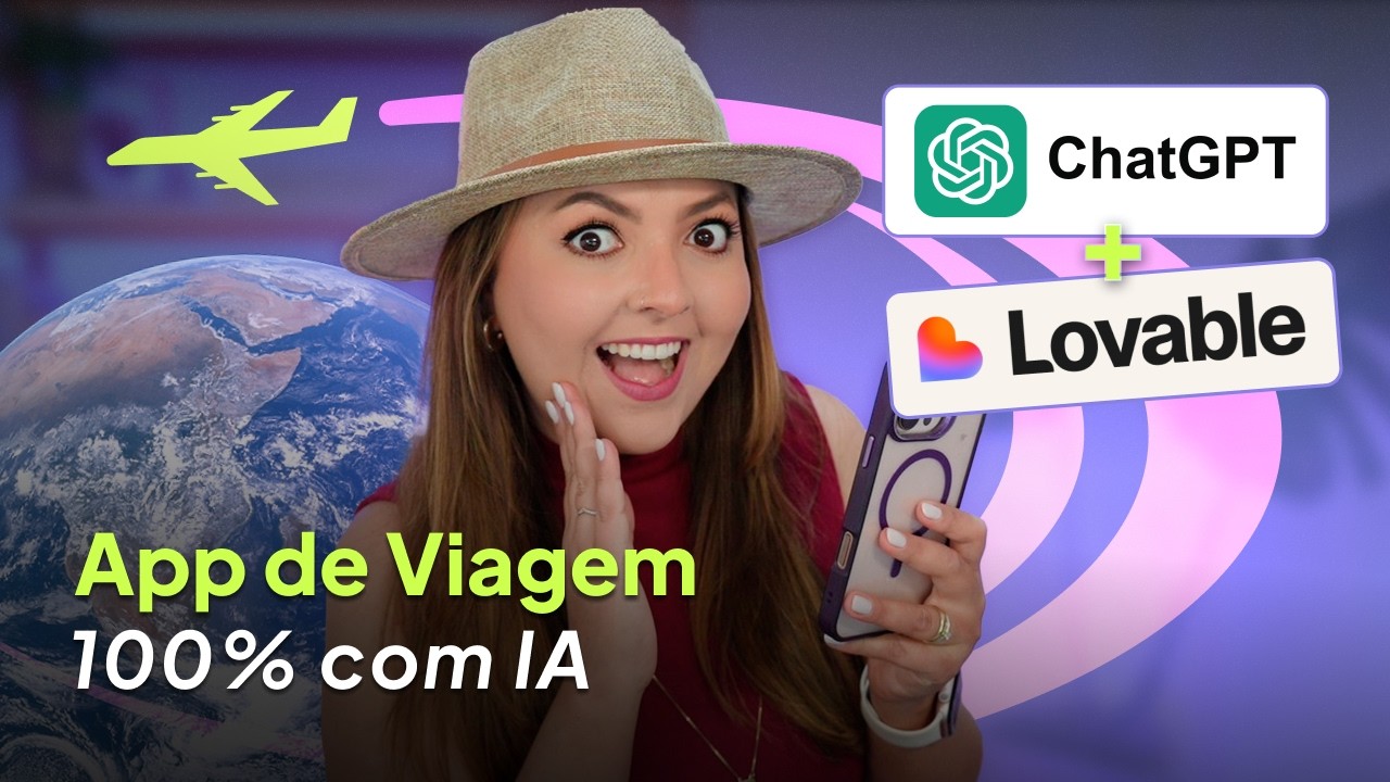 VIAGEM PERFEITA com IA: Crie seu ROTEIRO e APP em MINUTOS (ChatGPT + Lovable)