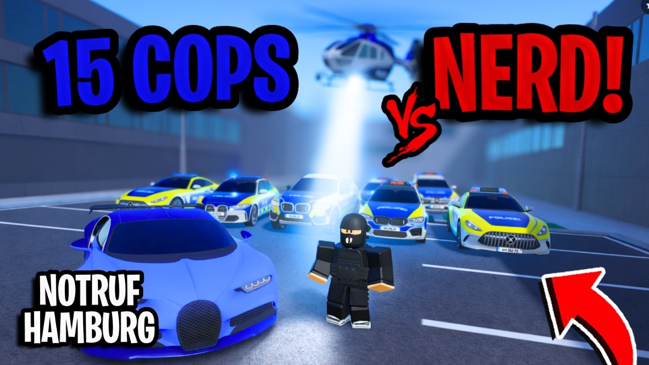 ALLE COPS + HELIKOPTER jagen mich&hellip; kann ich entkommen?! 🚁 | Notruf Hamburg