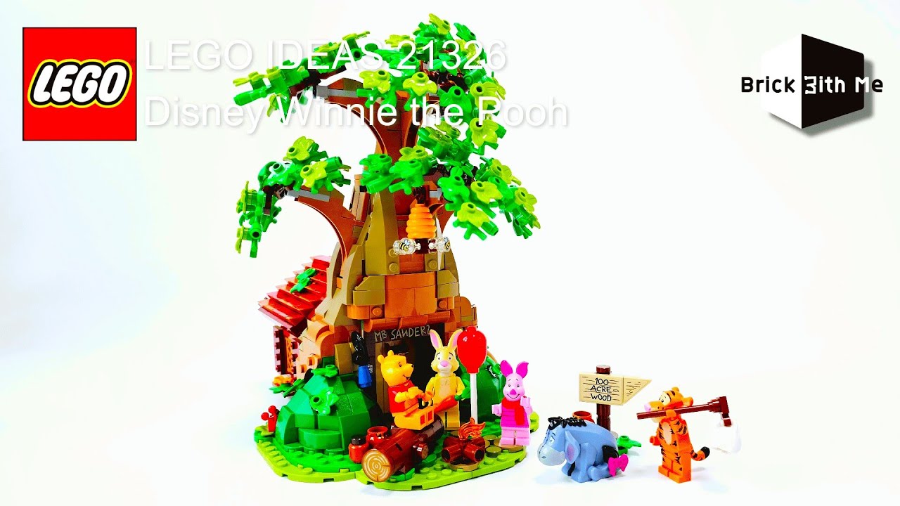 LEGO IDEAS 21326 Disney Winnie the Pooh speedbuild BrickwithMe
