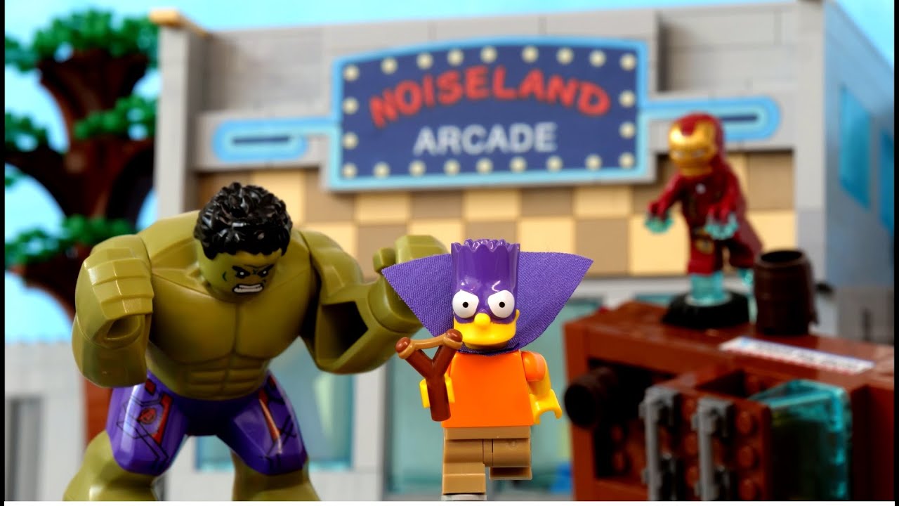 LEGO SIMPSON - HULK vs BARTMAN (Part 1/2)