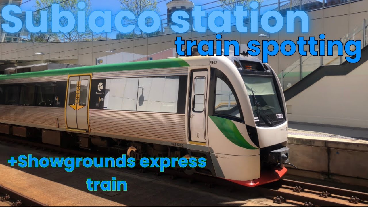 Subiaco station train spotting