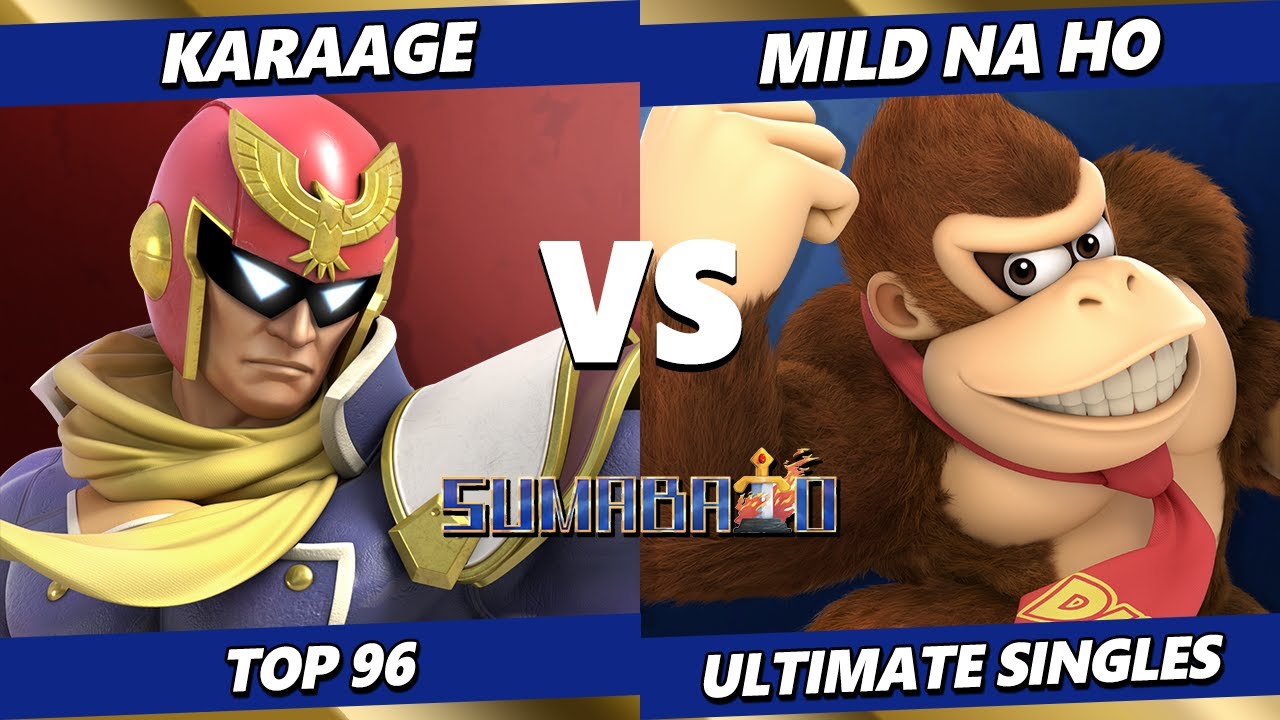 Sumabato 50 - karaage (Captain Falcon) Vs. mild na H.O (Donkey Kong) Smash Ultimate - SSBU