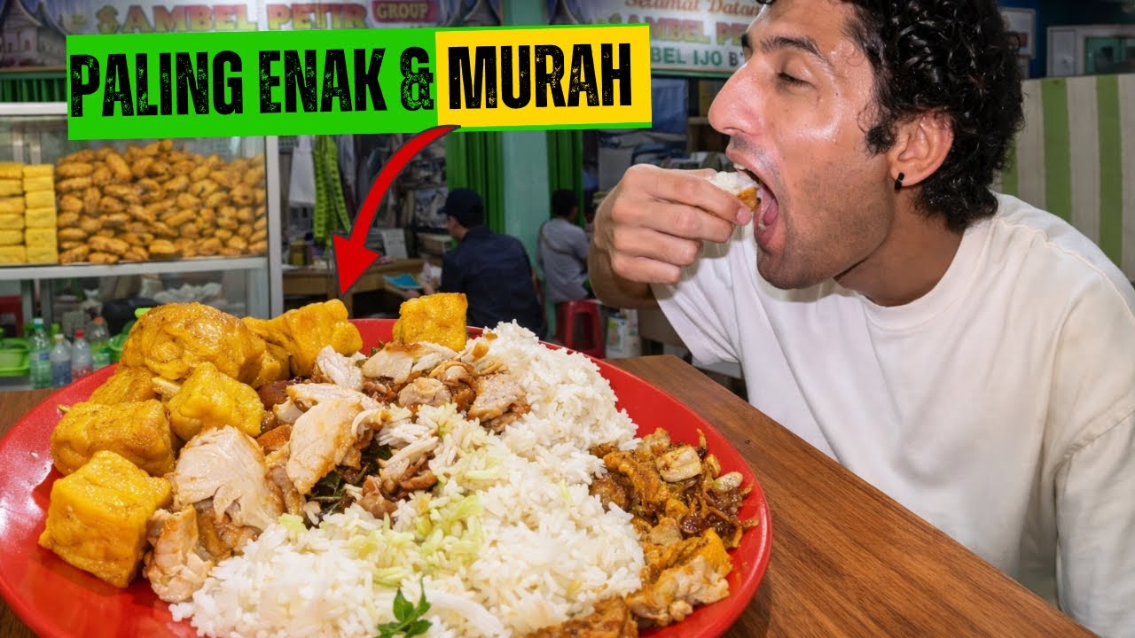 Tureccy cudzoziemcy są w szoku! Jemy najpyszniejsze, a zarazem najtańsze jedzenie w Indonezji 🇮🇩