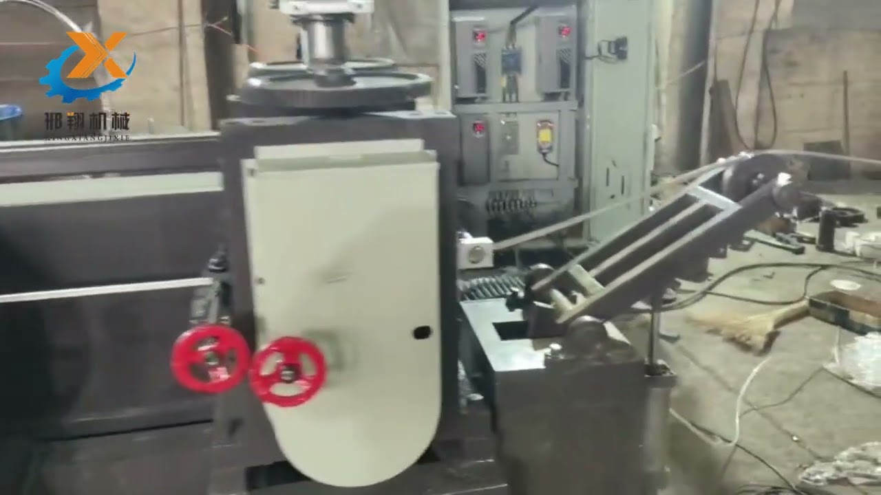 Flat to round wire rolling machine