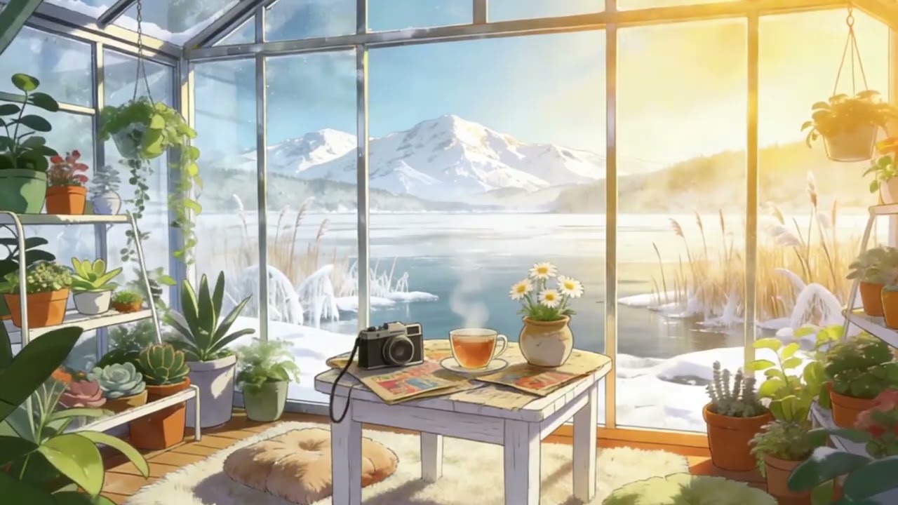 雪山湖水隔窗望花茶暖意中翻閱舊相冊#relaxing #rain #rainsounds #asmr #relax #peace #SleepSounds #HeavyRain #RainSound