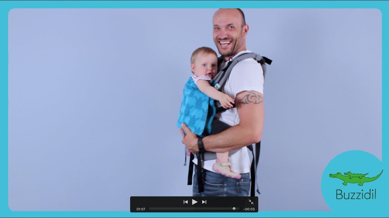 Buzzidil Babytrage - Front Carry | Tragen vor dem Bauch QUICK