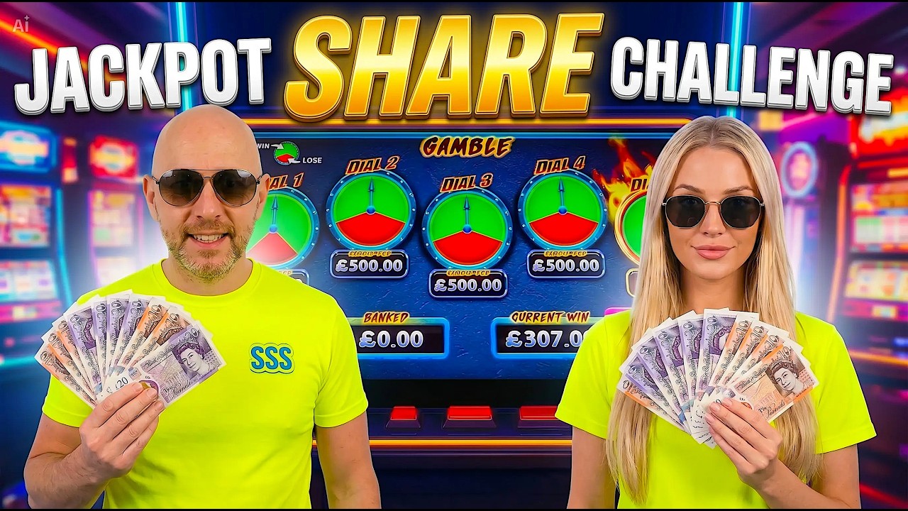 £500 JACKPOT SHARE CHALLENGE, slot requests from inside the venue @MegaSlots Cotteridge (part 3)