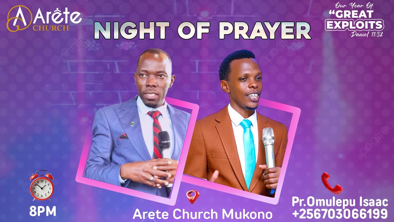 Night Of Prayer |28.03.2025|| Rev. Dr. Isaac Nkuusi & Ap. Shammah Ssenyondo