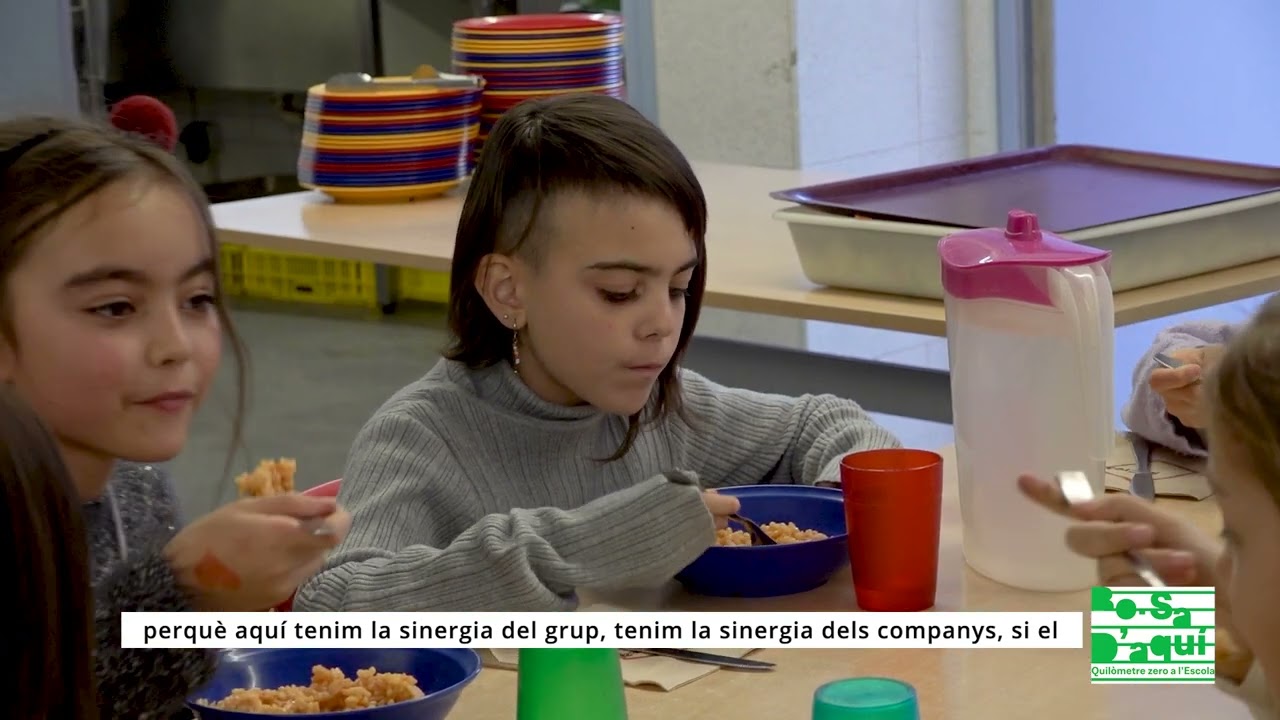 Miki Núñez a l'escola Rambleta del Clot de Barcelona